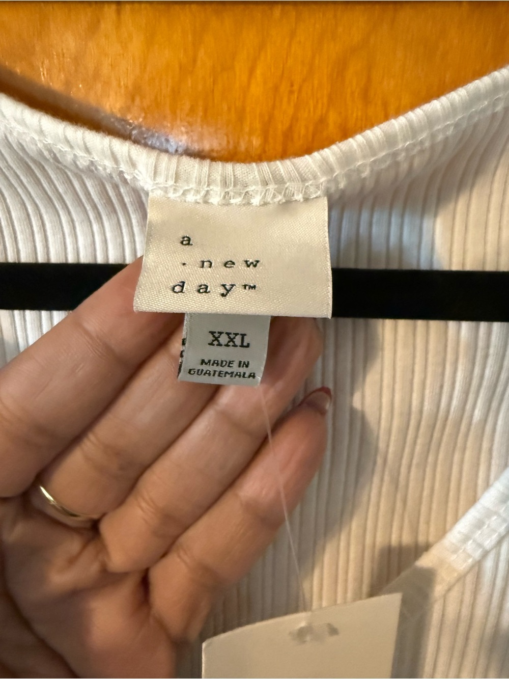 A New Day Relaxed Ribbed Button-Front Tank Top - Picture 3 of 4